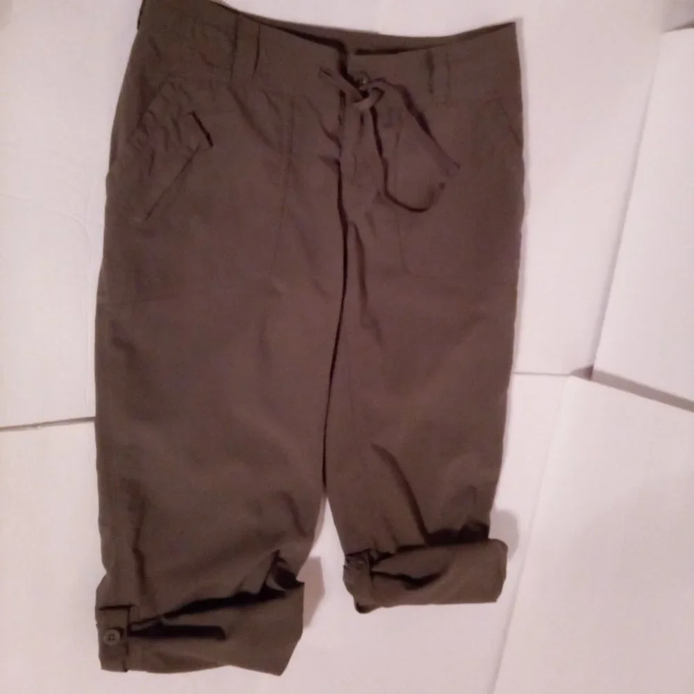 The North Face brown 2-way pants sz 6 - Picture 6 of 12